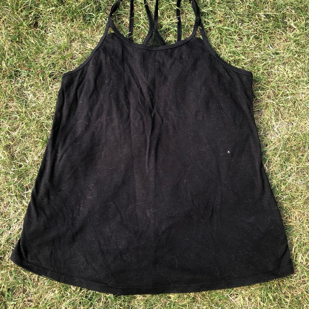 Old Navy Black Women's Strappy Tank Top